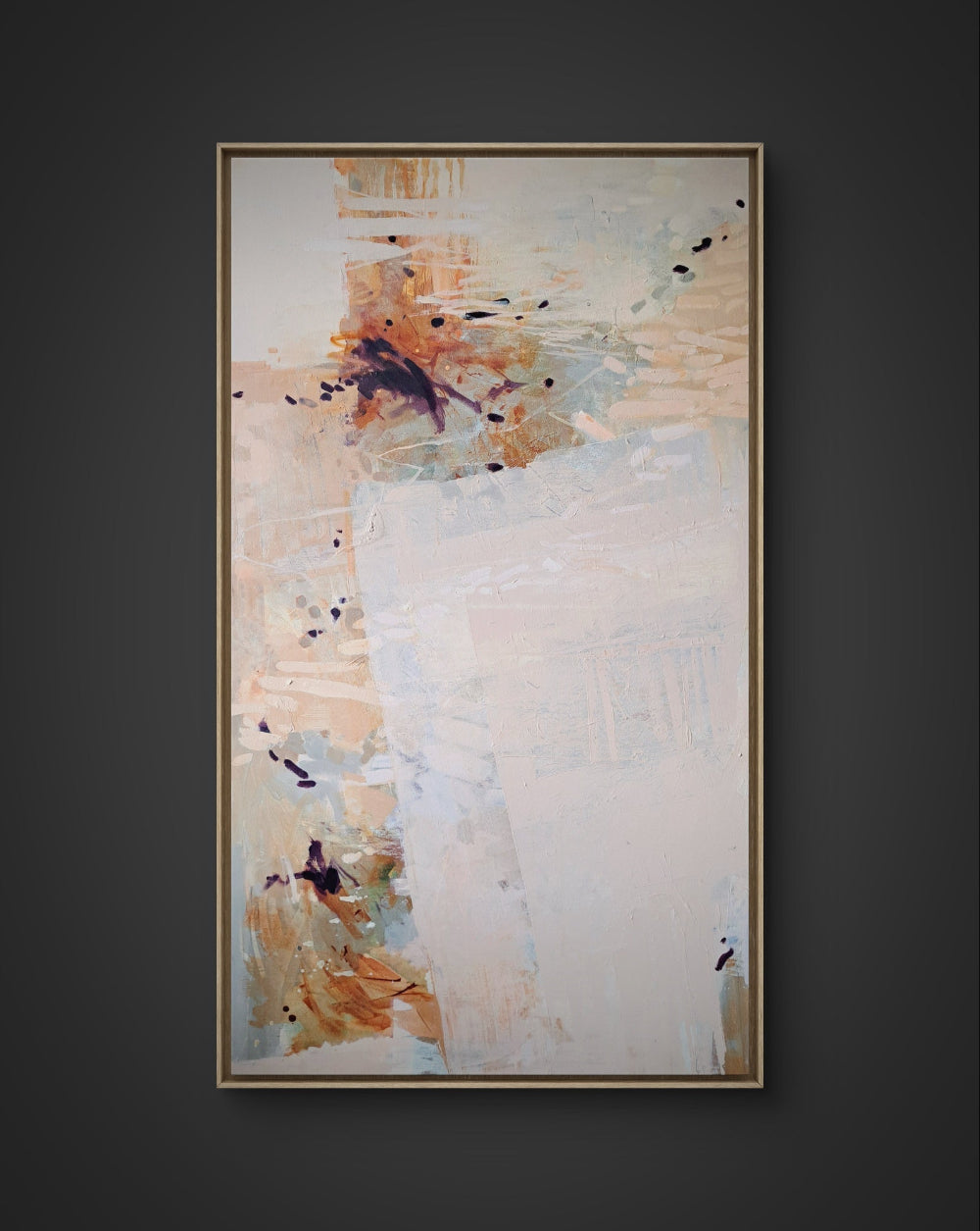 Lake Checking Her Reflection (135x75 cm)