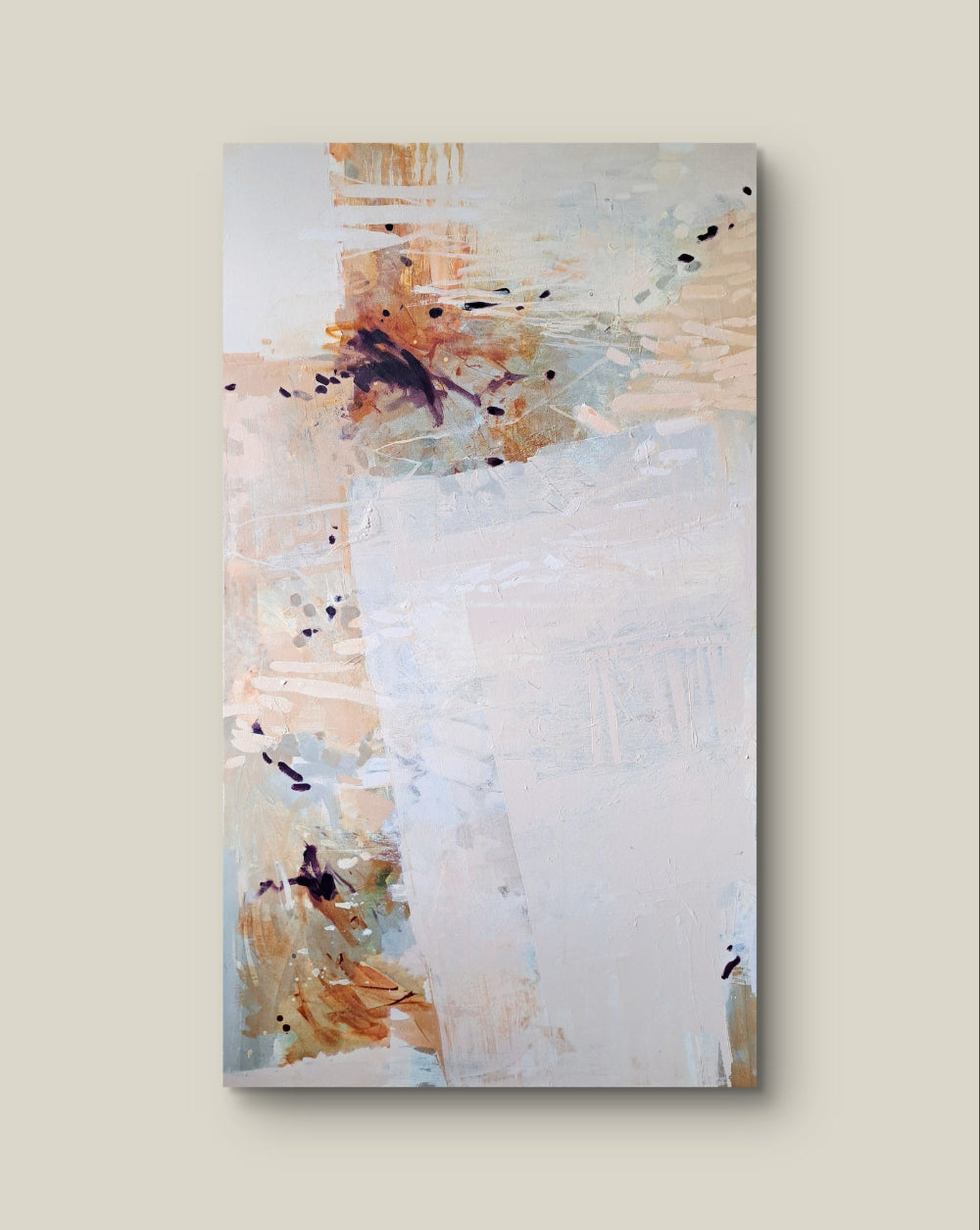 Lake Checking Her Reflection (135x75 cm)