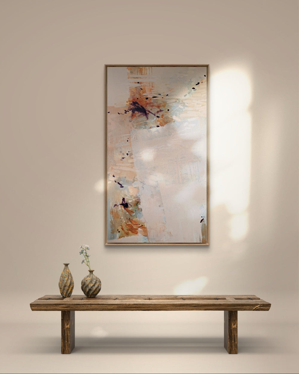 Lake Checking Her Reflection (135x75 cm)