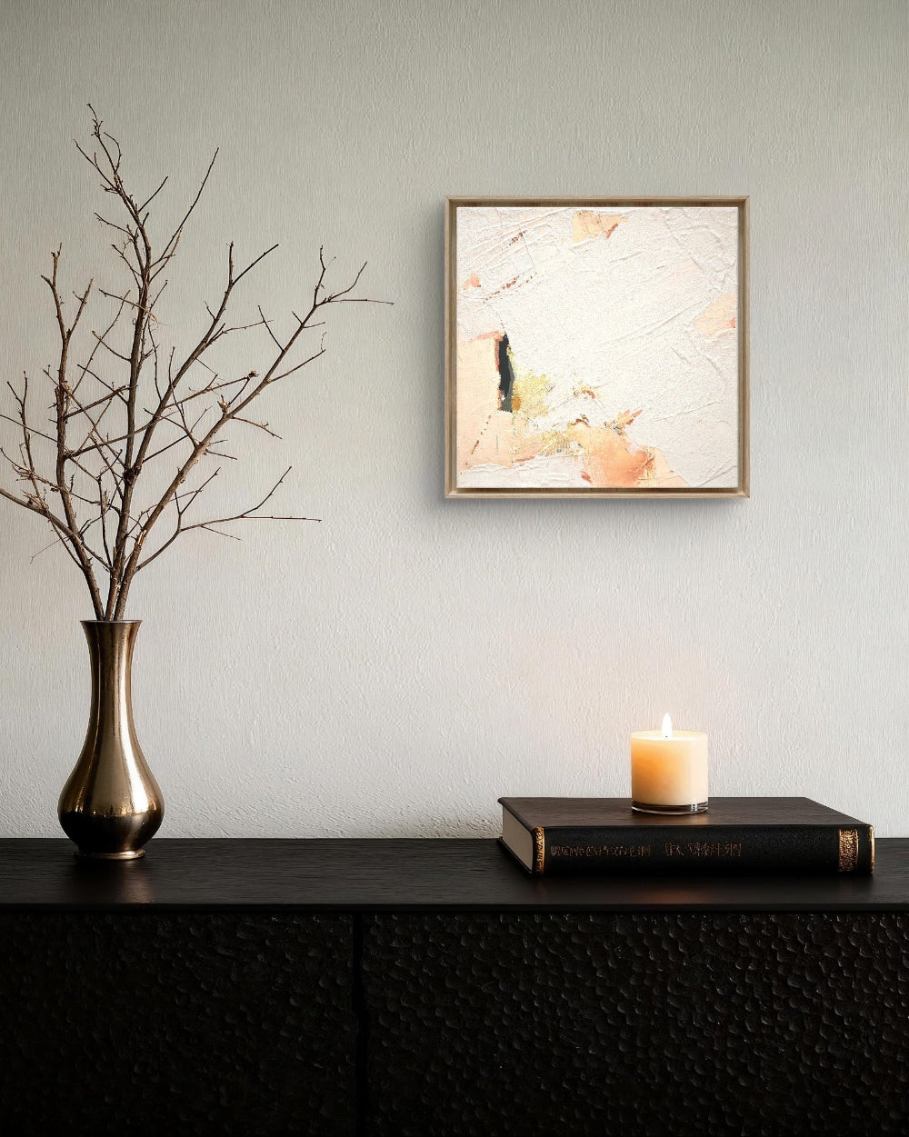 Sandalwood Doing Its Job (20x20 cm)