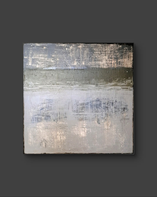 Ashes and Leaves (90x90 cm)