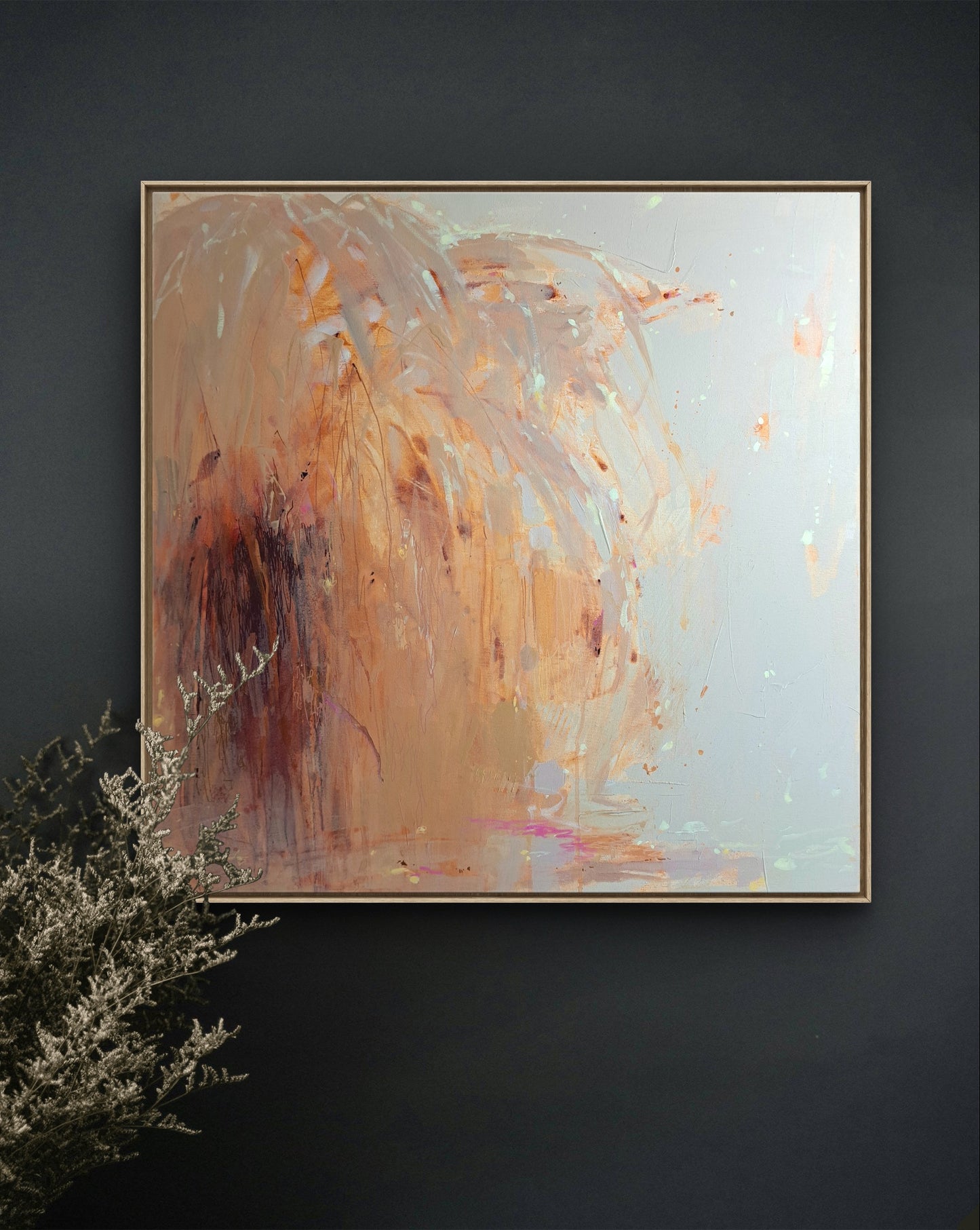 When Frost Gets Tender (90x90 cm)