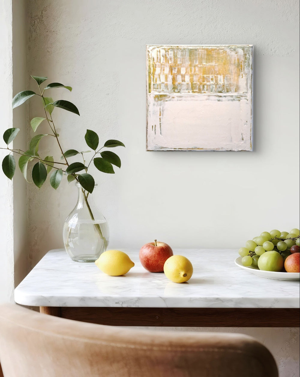 Break of Day - original painting by Heidi Hjort (20x20 cm)