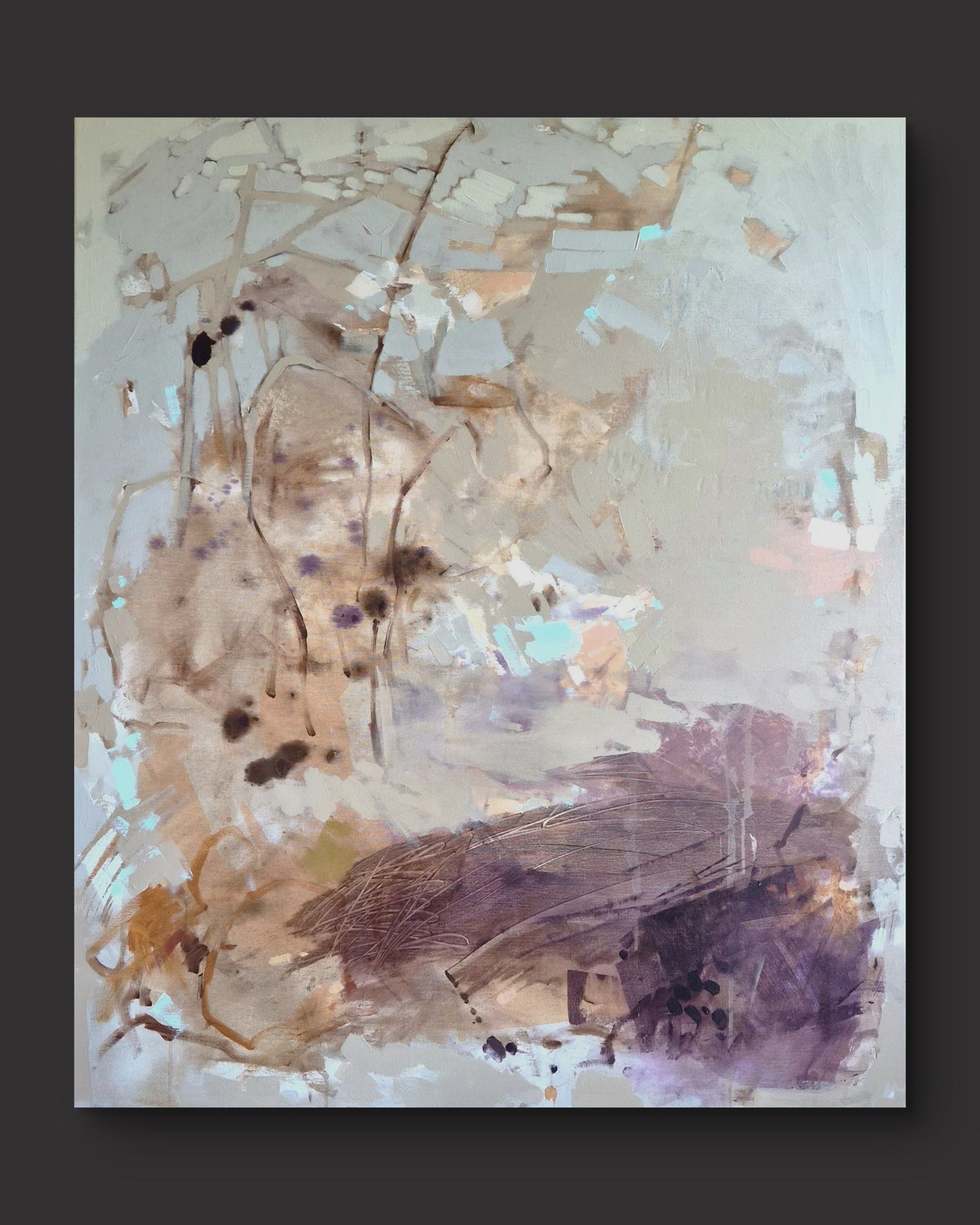 Before Green (120x100 cm)