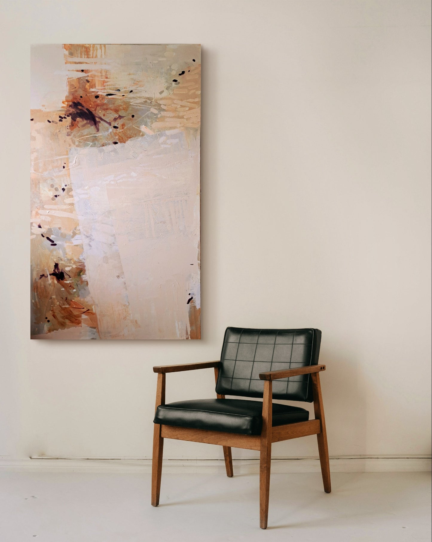 Lake Checking Her Reflection (135x75 cm)