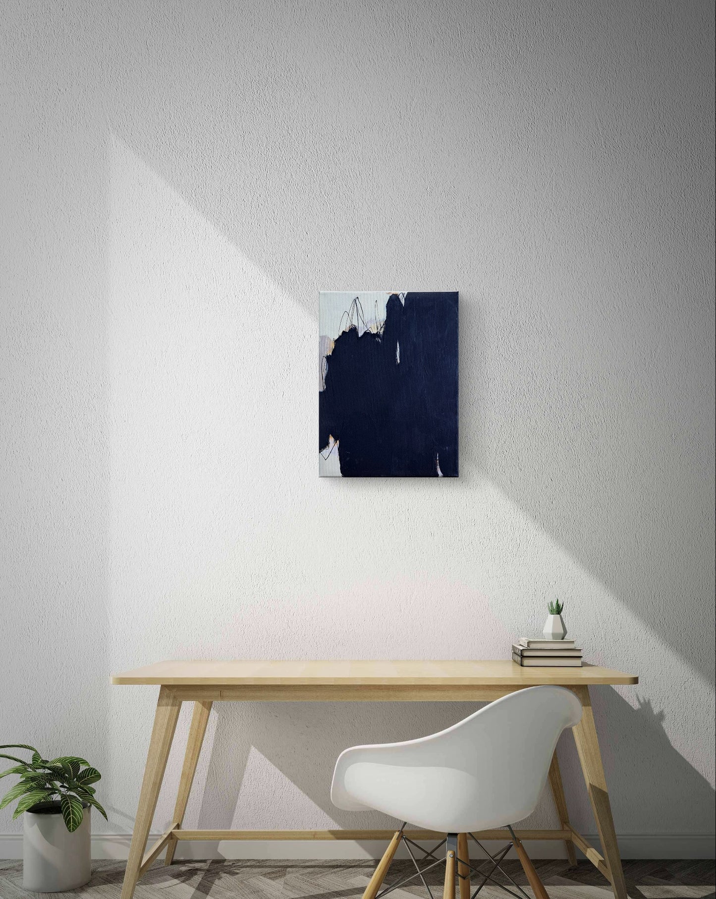 The Shift - original painting by Heidi Hjort (35x27 cm)