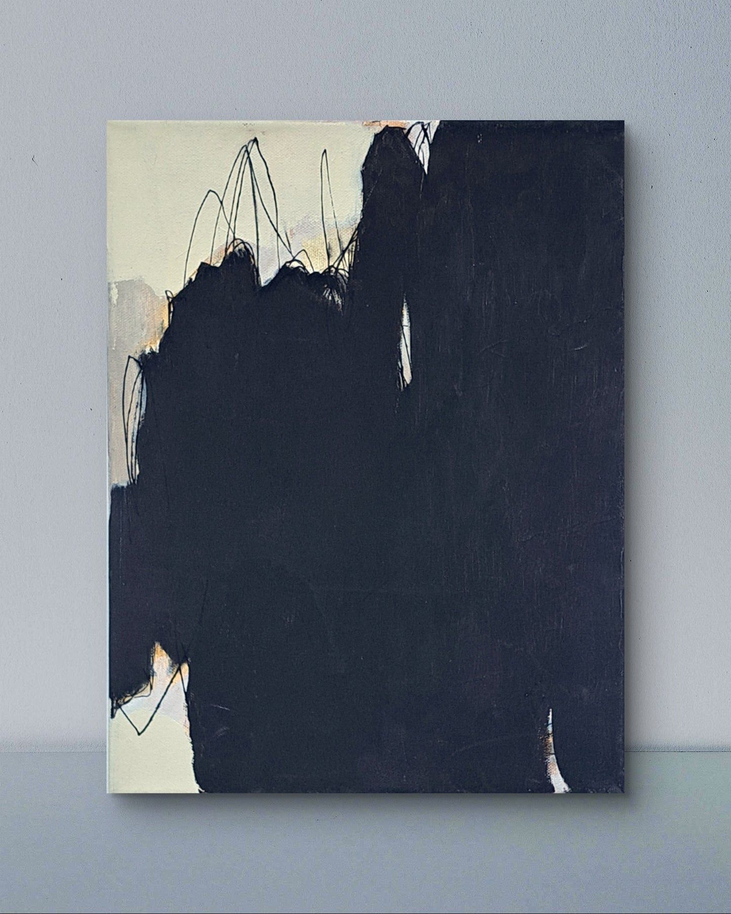 The Shift - original painting by Heidi Hjort (35x27 cm)