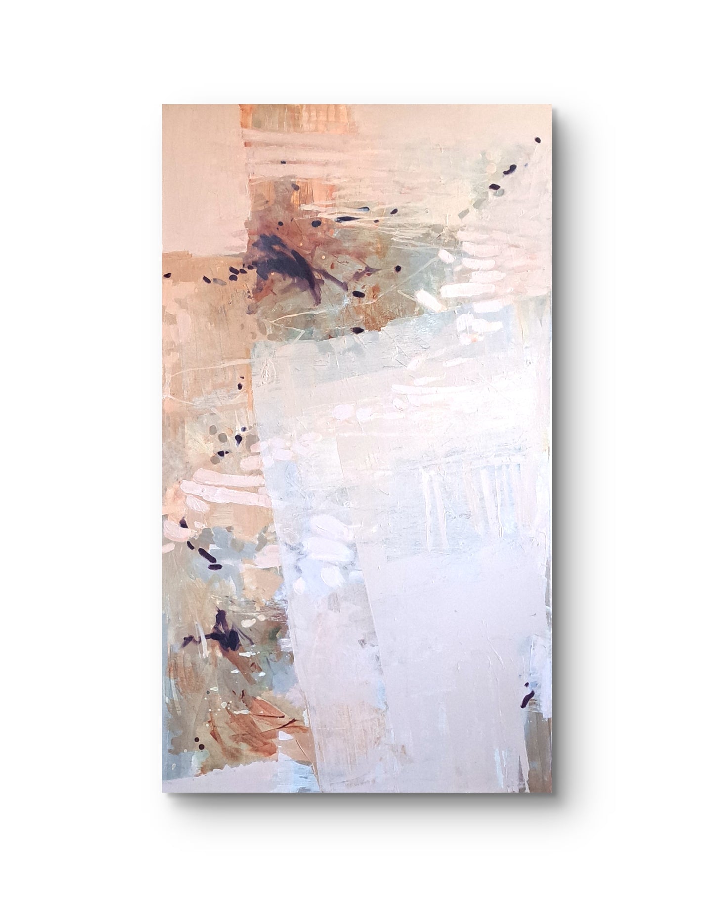 Lake Checking Her Reflection  - original painting by Heidi Hjort (135x75 cm)