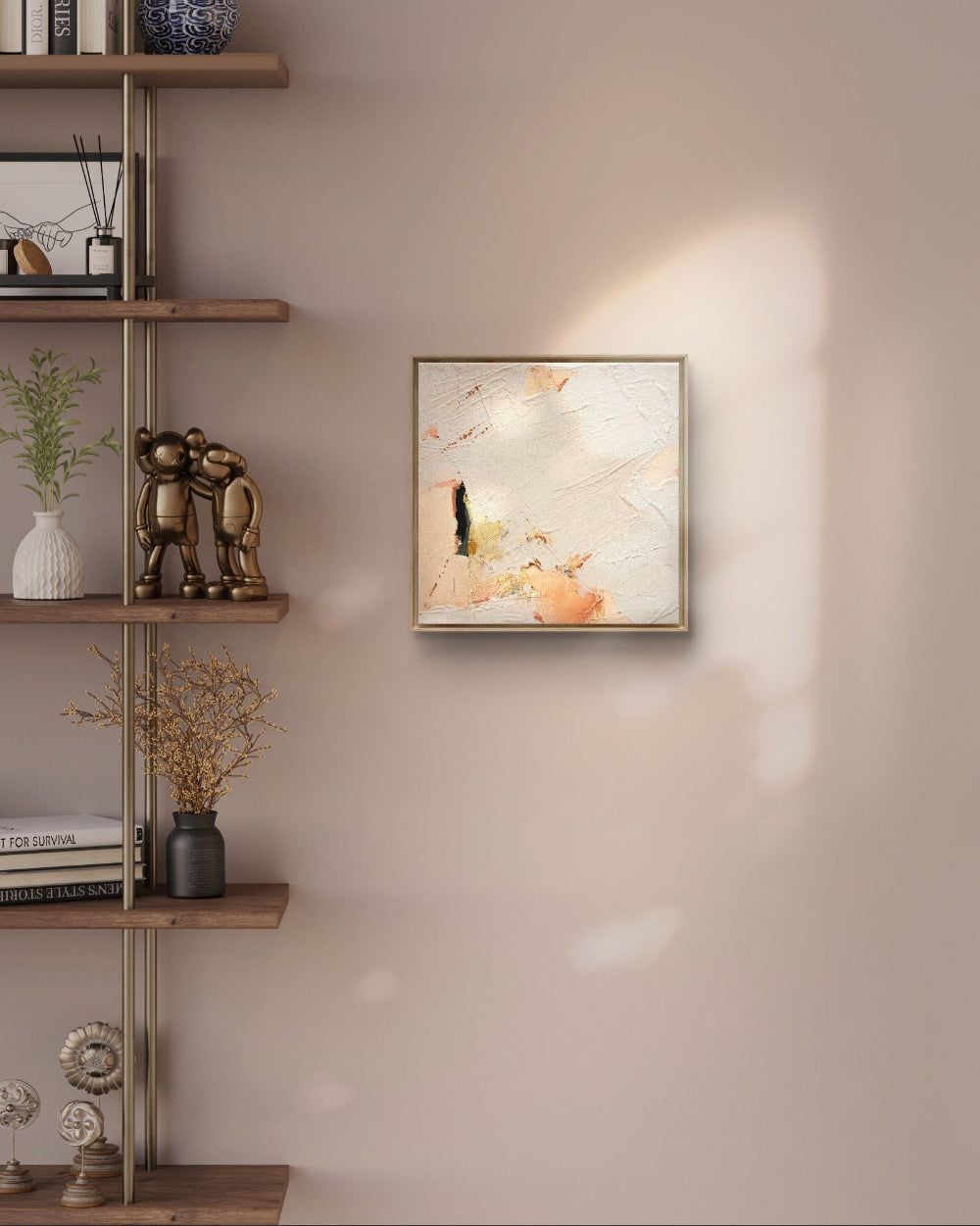 Sandalwood Doing Its Job (20x20 cm)